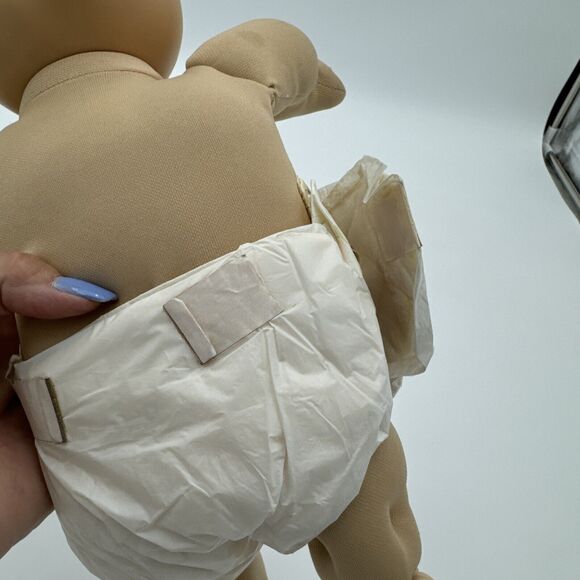 1985 Preemies Cabbage Patch Kid Doll Blue Eyes Blue Signature Factory CPK - Picture 14 of 16